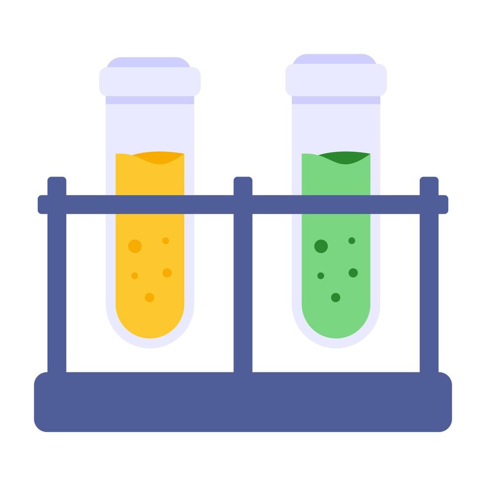 eine bearbeitbare Design-Ikone des Experiments vektor