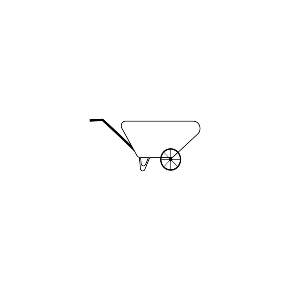 Einkaufswagen-Symbol Illustrationsvektor vektor
