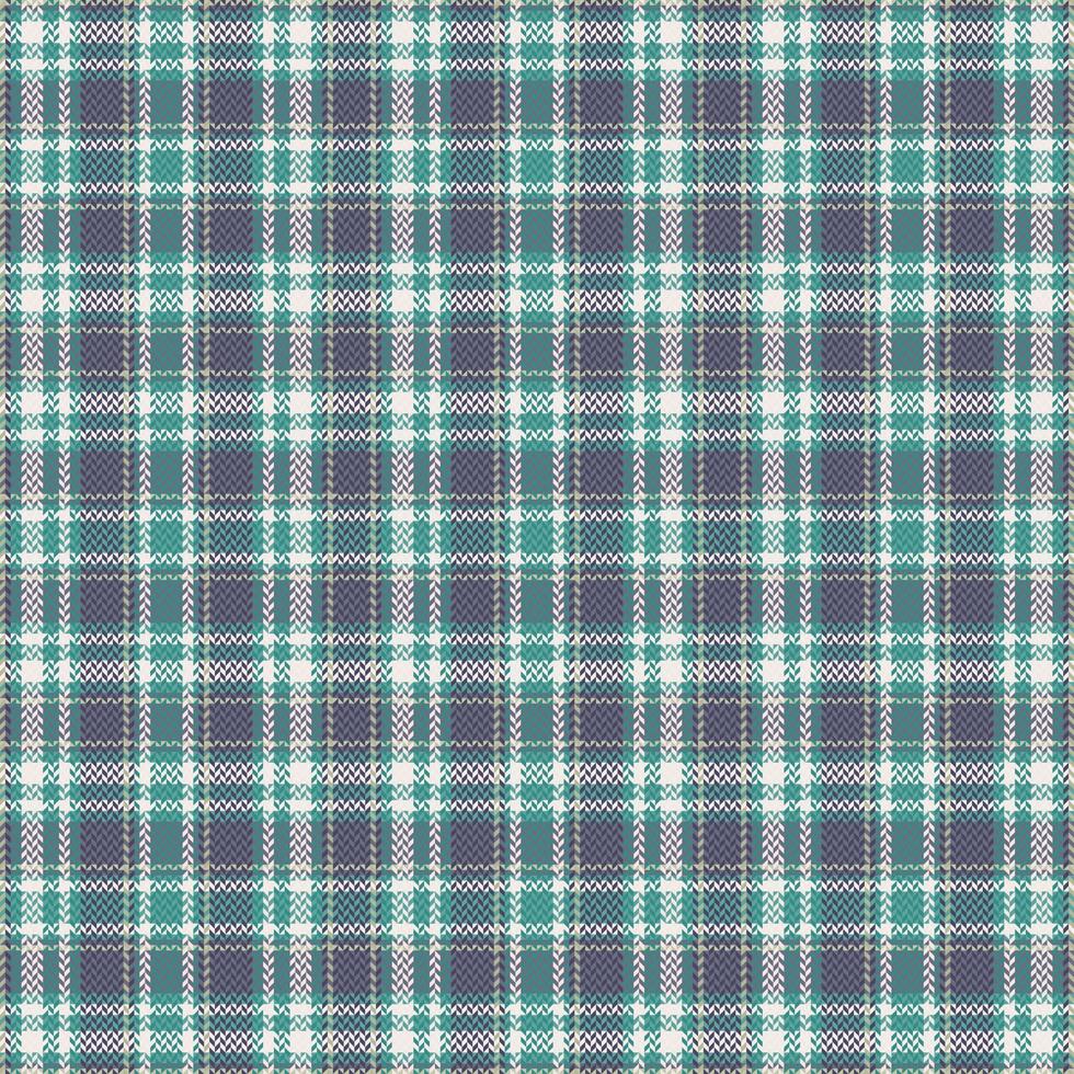 Tartan-Plaidmuster mit Textur und Retro-Farbe. vektor