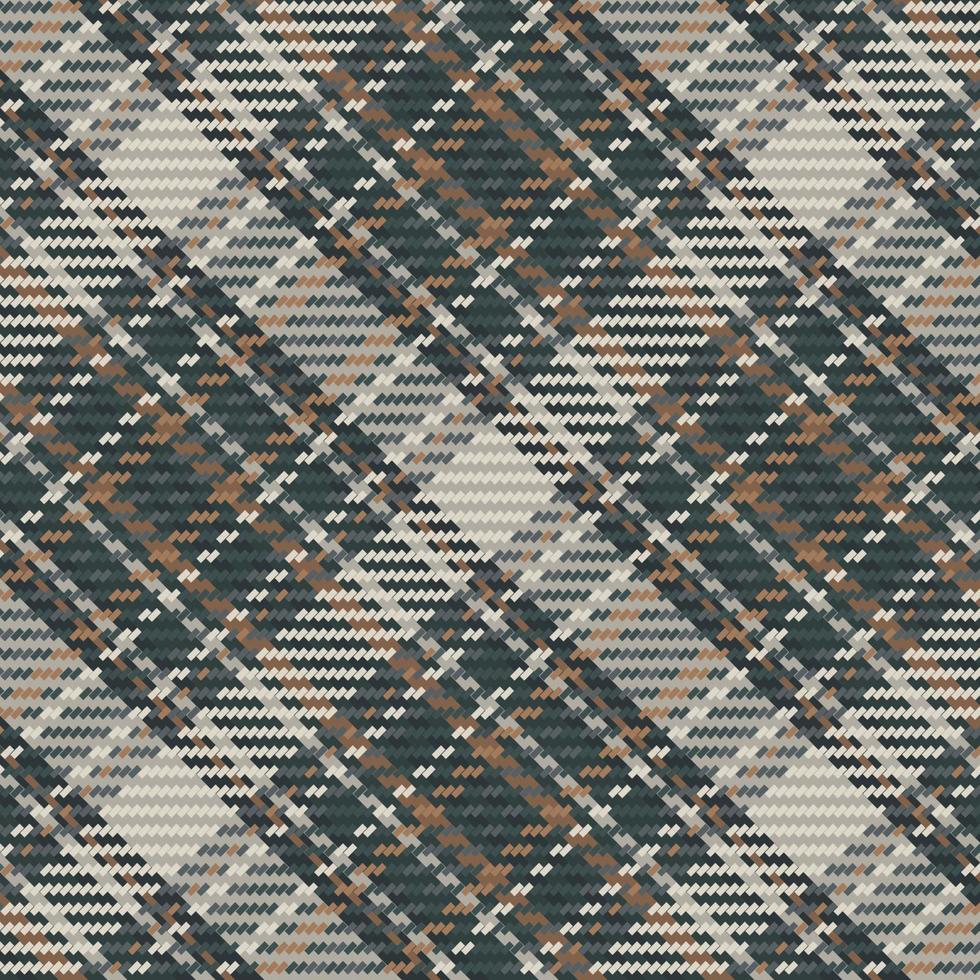 Tartan-Plaidmuster mit Textur und warmer Farbe. vektor