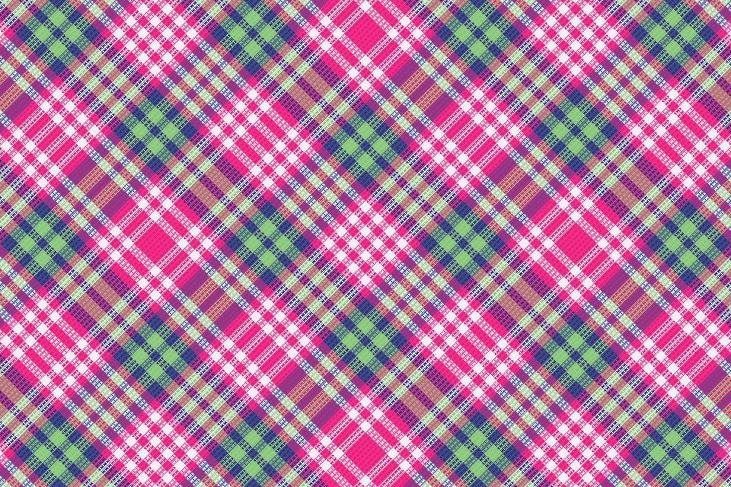 Tartan-Plaidmuster mit Textur und Retro-Farbe. vektor