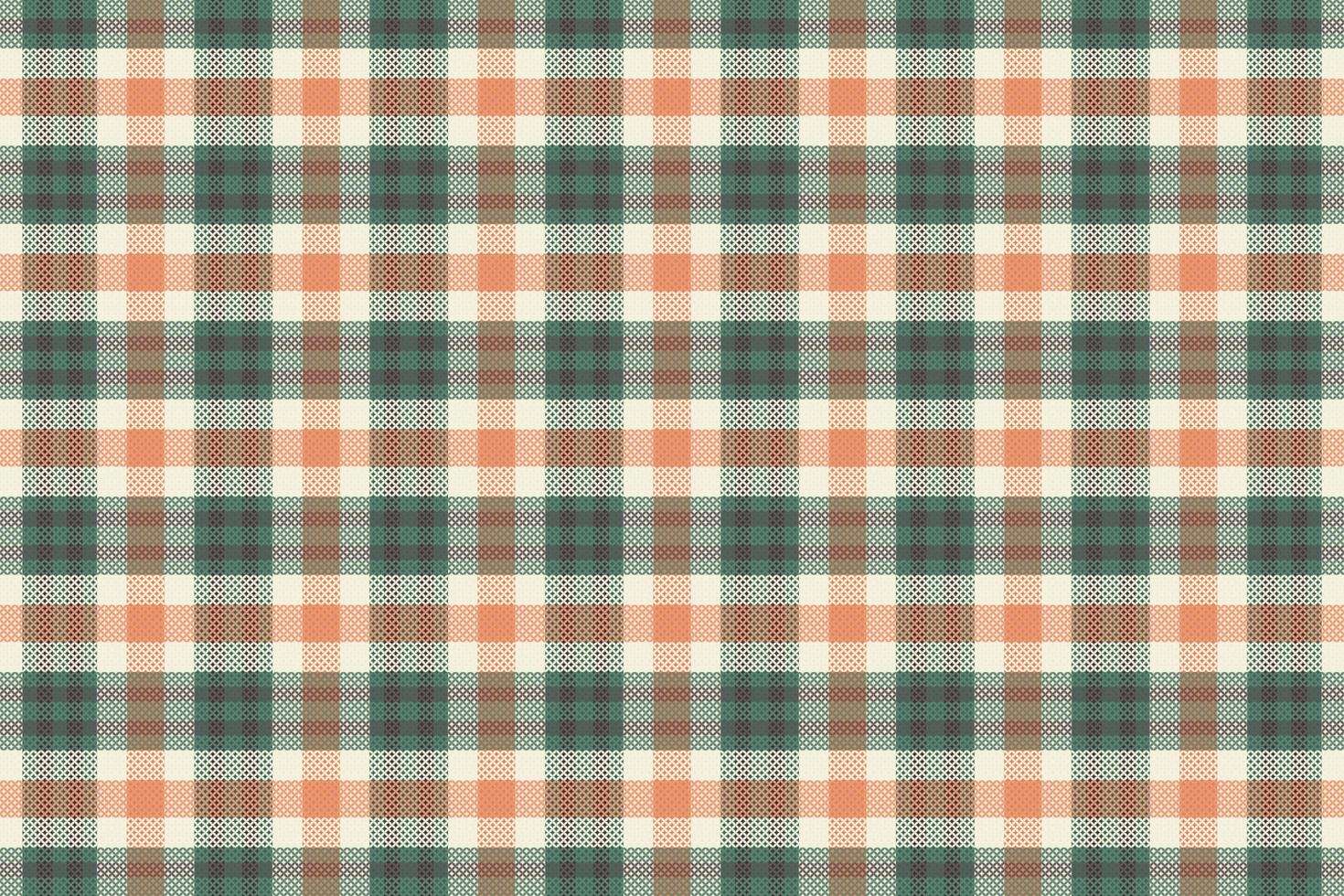 Tartan-Plaidmuster mit Textur und Retro-Farbe. vektor