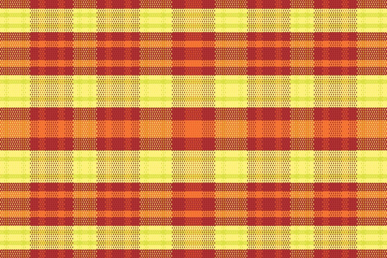 tartan plädmönster med textur och varm färg. vektor