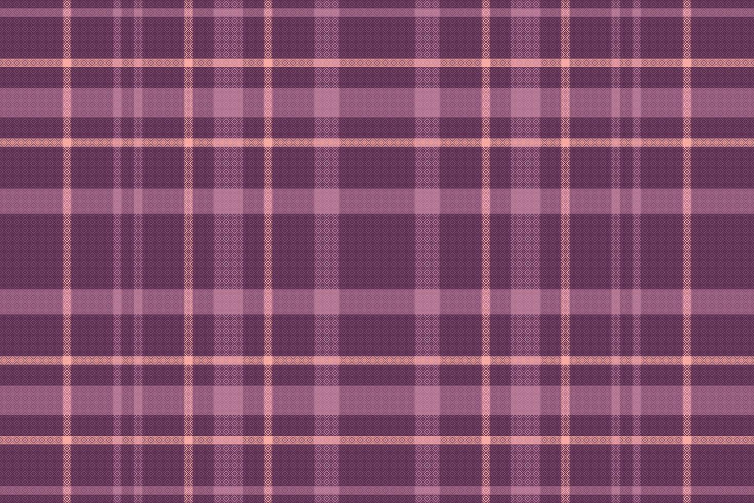 tartan rutigt mönster med textur och kaffe färg. vektor