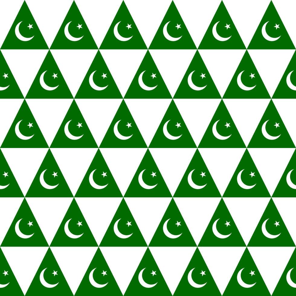 sömlös bakgrund symbol flagga nationella pakistan vektor