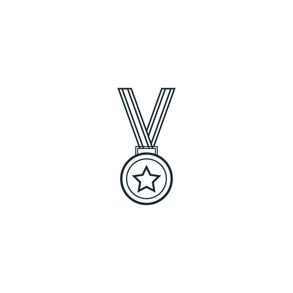 medaljong ikon design mall element vektor