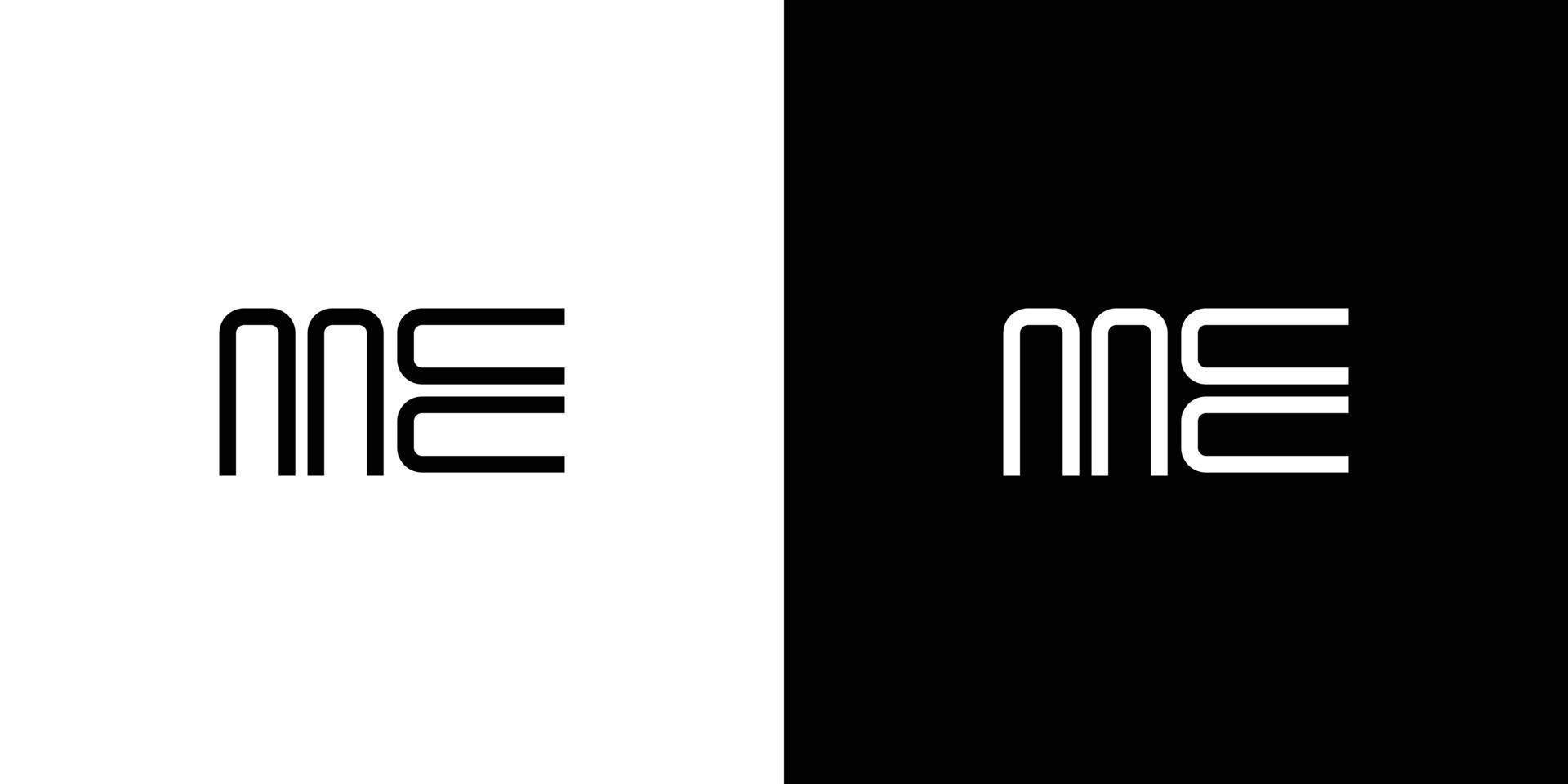 modernes und einzigartiges Initialen-Logo-Design vektor