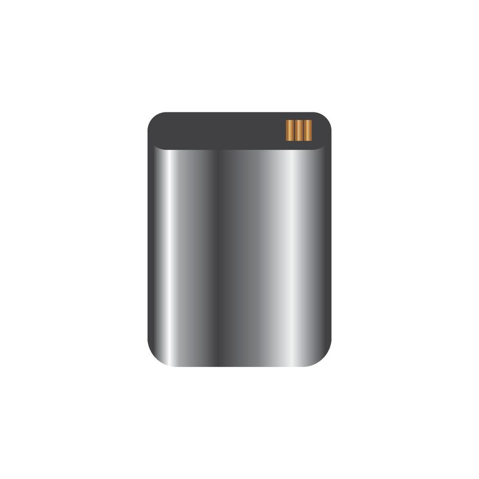 Batterie-Icon-Design vektor