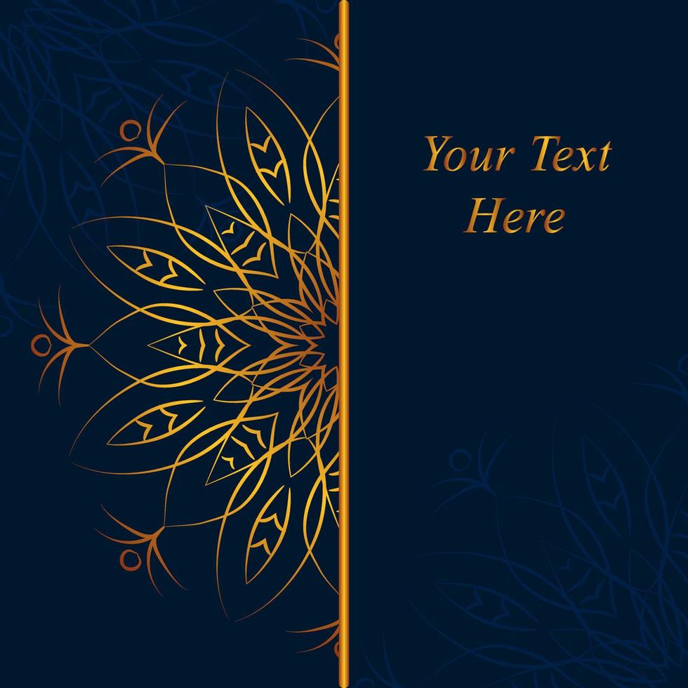 Illustrationshintergrund mit schönen Ornamenten und Streifen für Text. Muster für Einladung oder Grußkarte. vektor