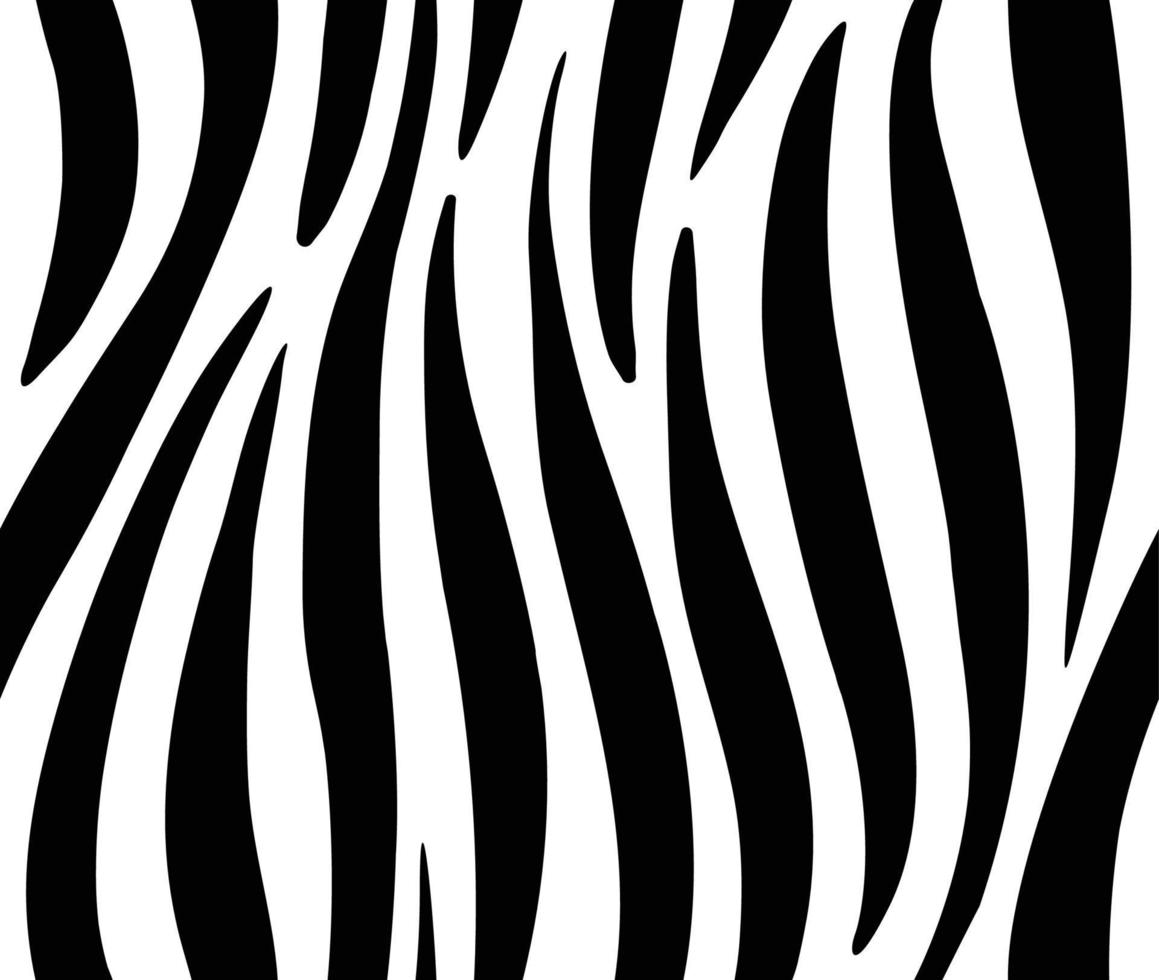 nahtloses Zebra-Muster vektor