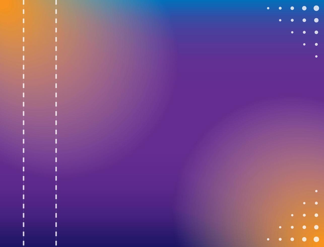 abstrakt bakgrund med lila, blå, gula gradientfärger vektor