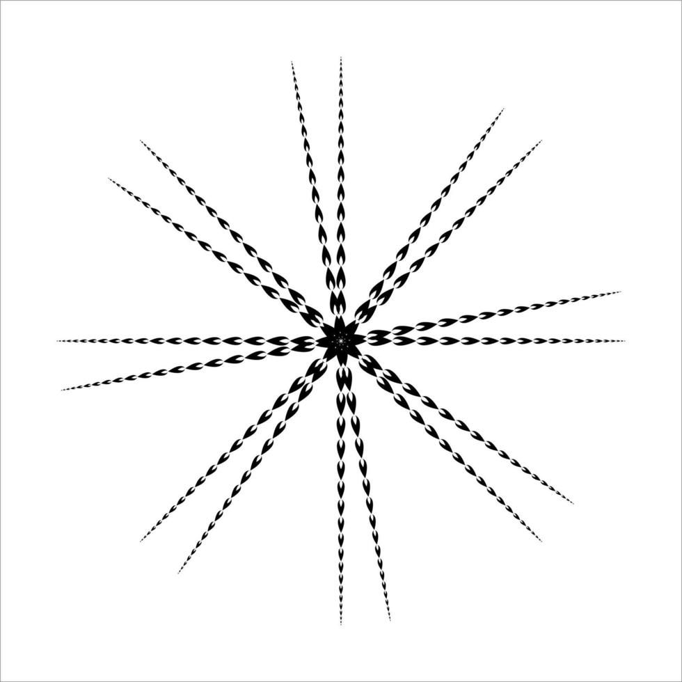 cirkelform från eldform ikon för dekoration, utsmyckade eller grafiska designelement. vektor illustration