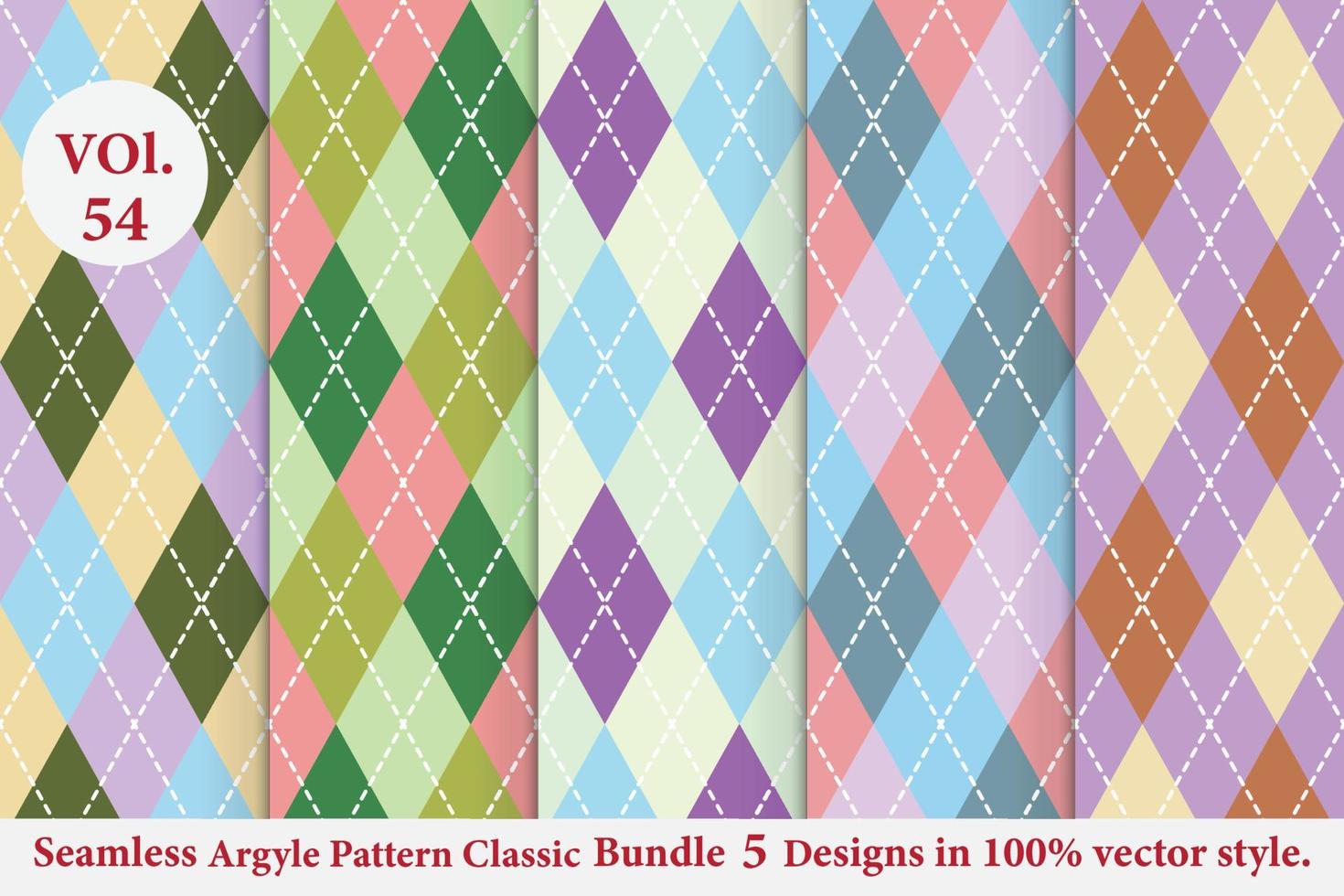 Argyle-Muster-Vektor-Designs traditionell, Stoff-Textur-Hintergrund vektor
