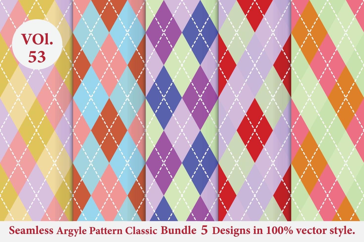 Argyle-Muster-Vektor-Designs traditionell, Stoff-Textur-Hintergrund vektor