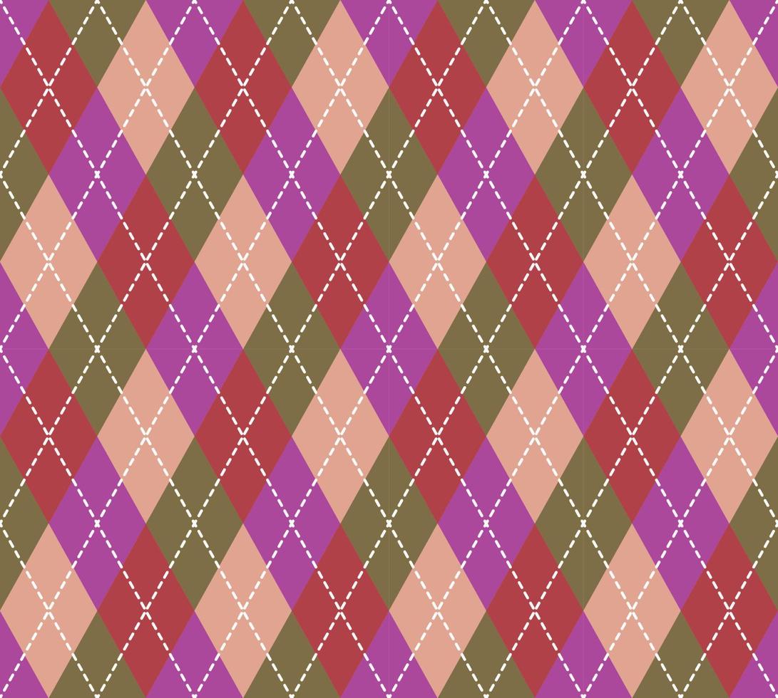 argyle mönster vektor designer traditionella, tyg textur bakgrund