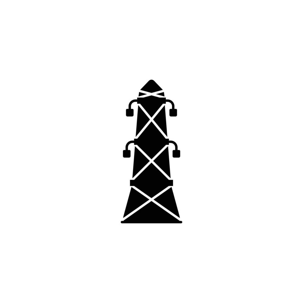 elektrisches Turmsymbol perfekt für Ihre App, Ihr Web oder zusätzliche Projekte vektor