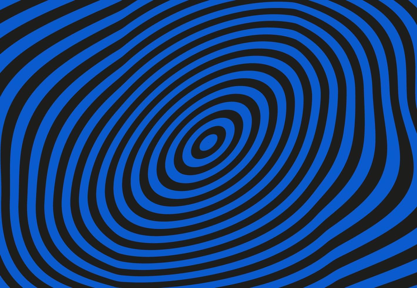 Retro-grooviger psychedelischer ovaler Hintergrund vektor