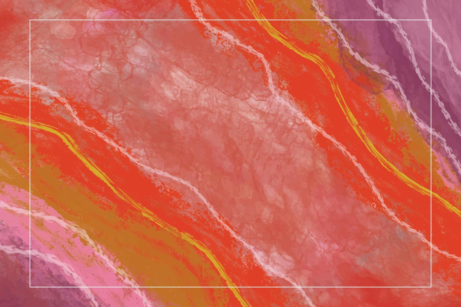 Hintergrund rote Wasserfarbe oder grafischer moderner Hintergrund und farbenfrohes abstraktes Texturdesign vektor