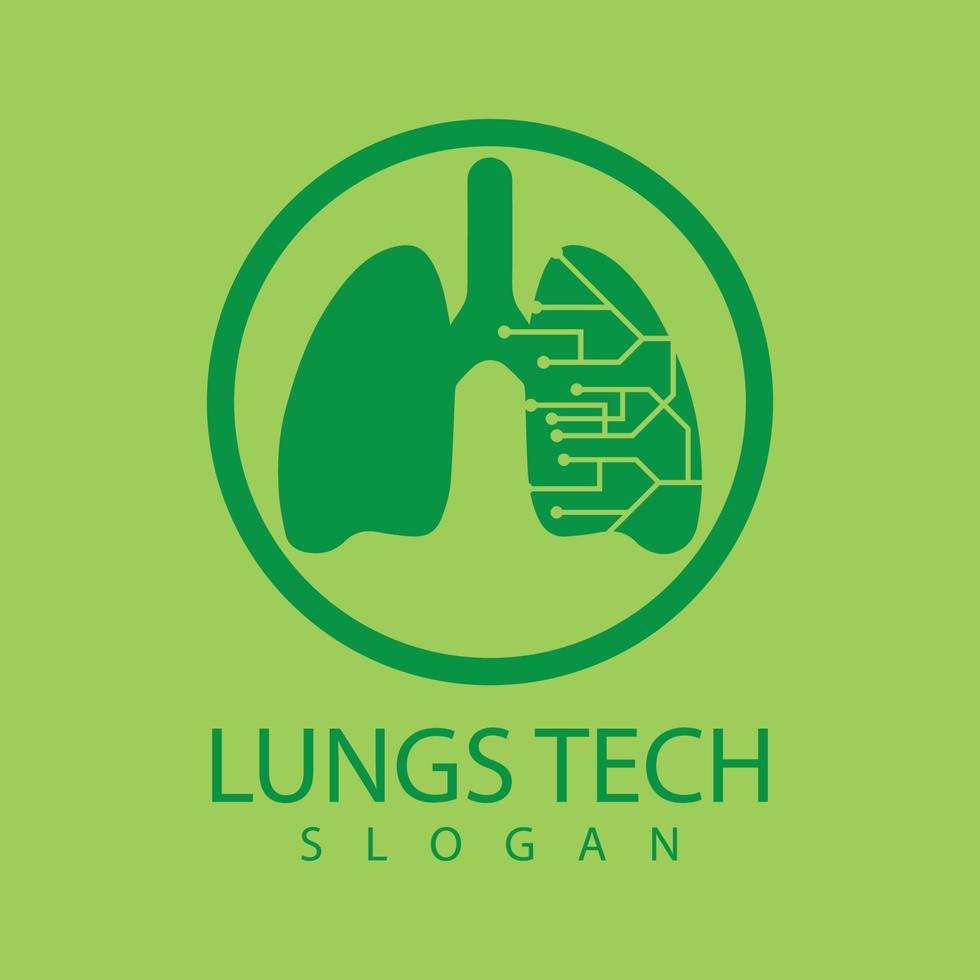 mänskliga lungor ikon vektor illustration design