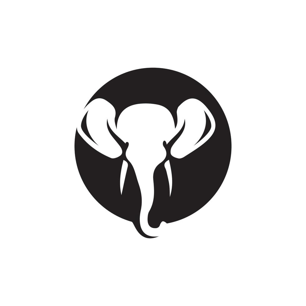 Elefant-Logo-Vorlage, Vektorgrafik-Design vektor