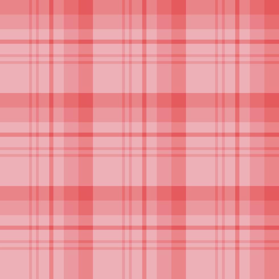 Nahtloses Muster in wunderbaren warmen rosa Farben für Plaid, Stoff, Textil, Kleidung, Tischdecke und andere Dinge. Vektorbild. vektor