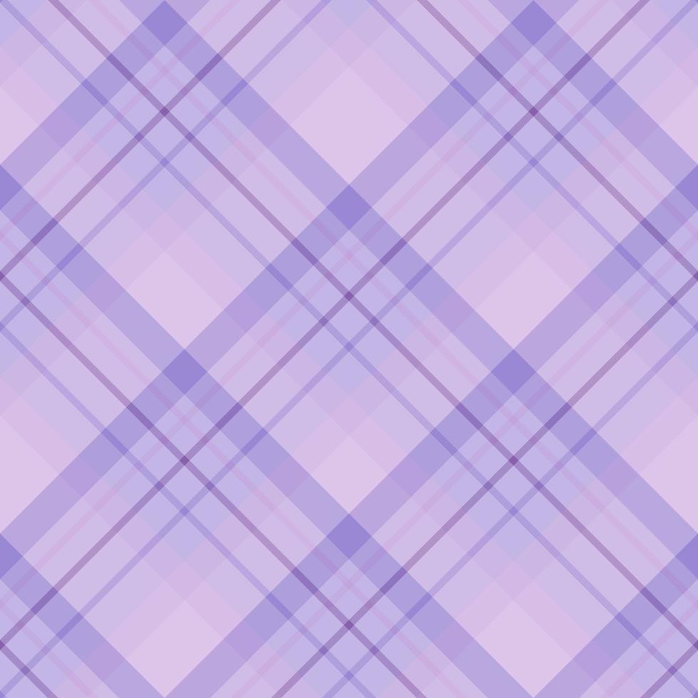 Nahtloses Muster in wunderschönen violetten und violetten Farben für Plaid, Stoff, Textil, Kleidung, Tischdecke und andere Dinge. Vektorbild. 2 vektor