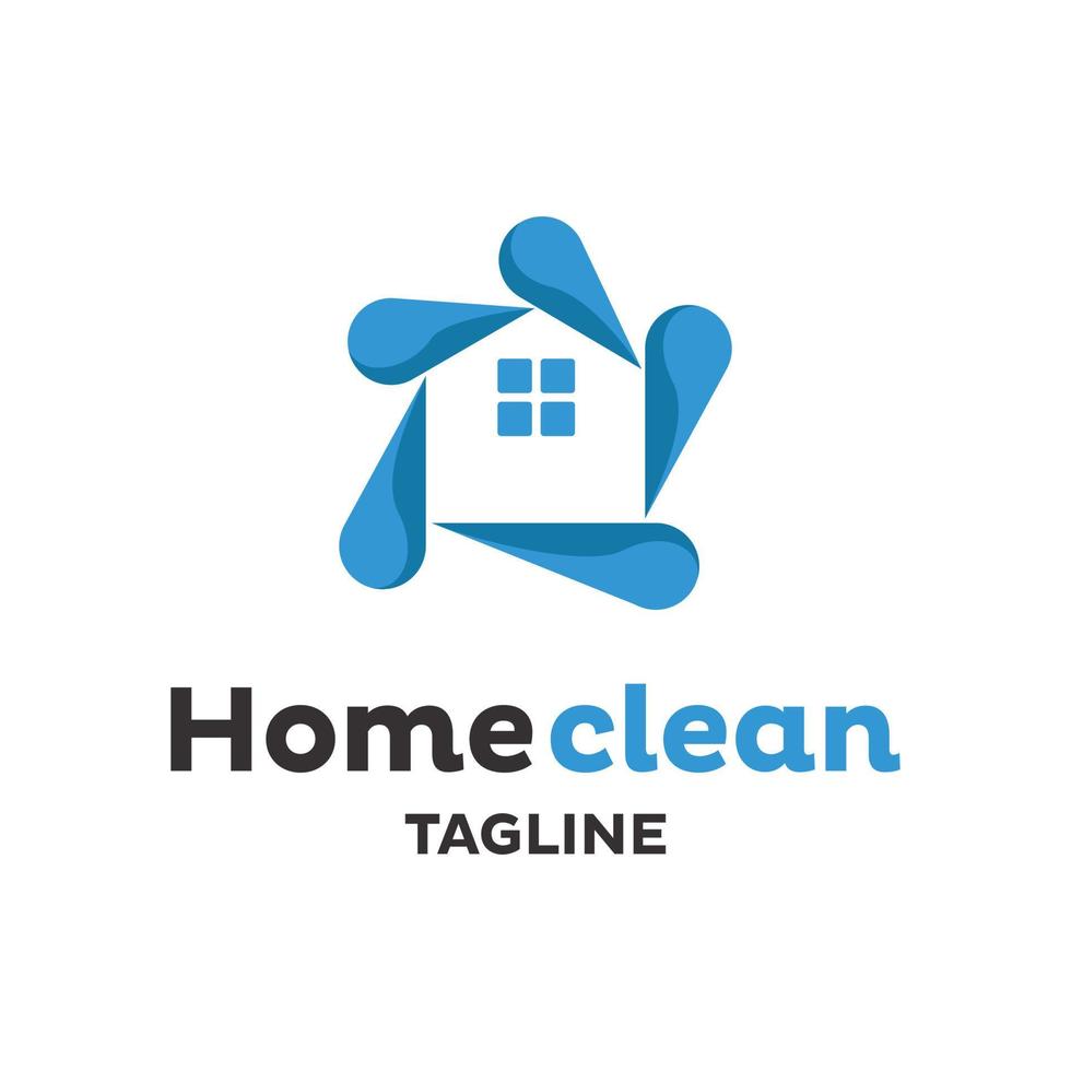 Home-Clean-Logo vektor