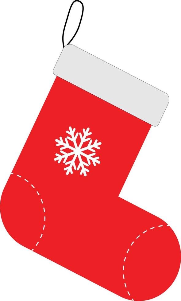 Weihnachtssocken-Symbol. Sockensymbol für Ihr Website-Design, Logo, App, ui. Weihnachtssockensymbol. Socken Zeichen. vektor