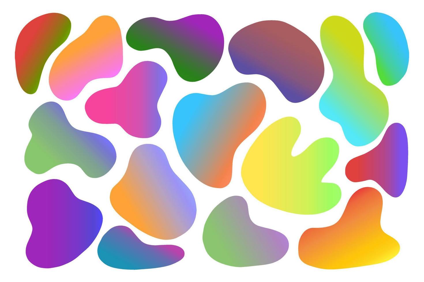 Hintergrund mit flüssigem Farbverlauf vektor