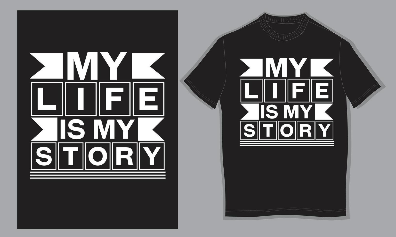 mitt liv är min historia vektor