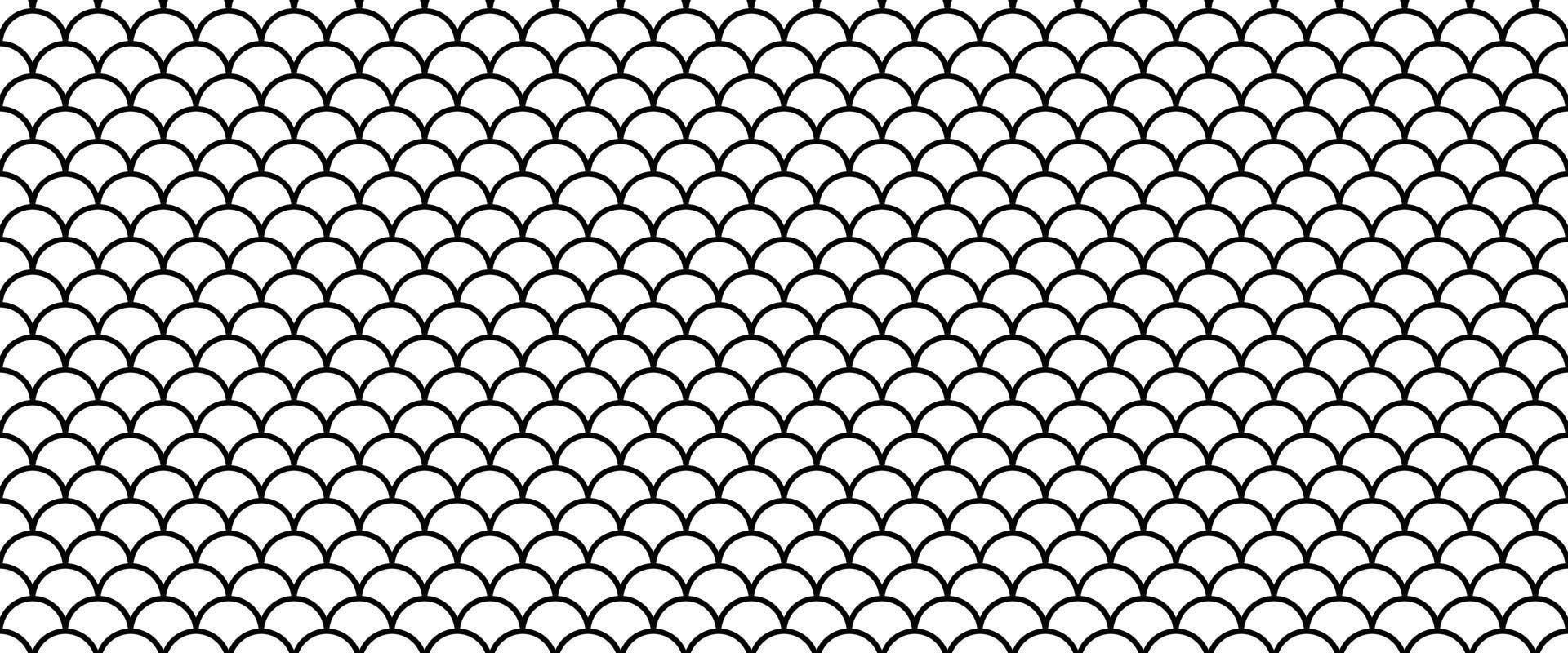 disposition fiskfjäll seamless pattern.hand ritning fisk skinn mönster vektor