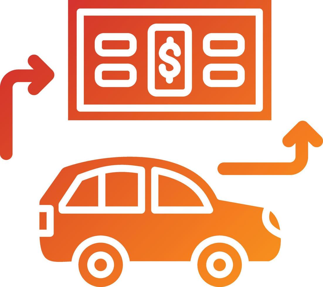 Symbolstil für Eigenkapitalleasing vektor