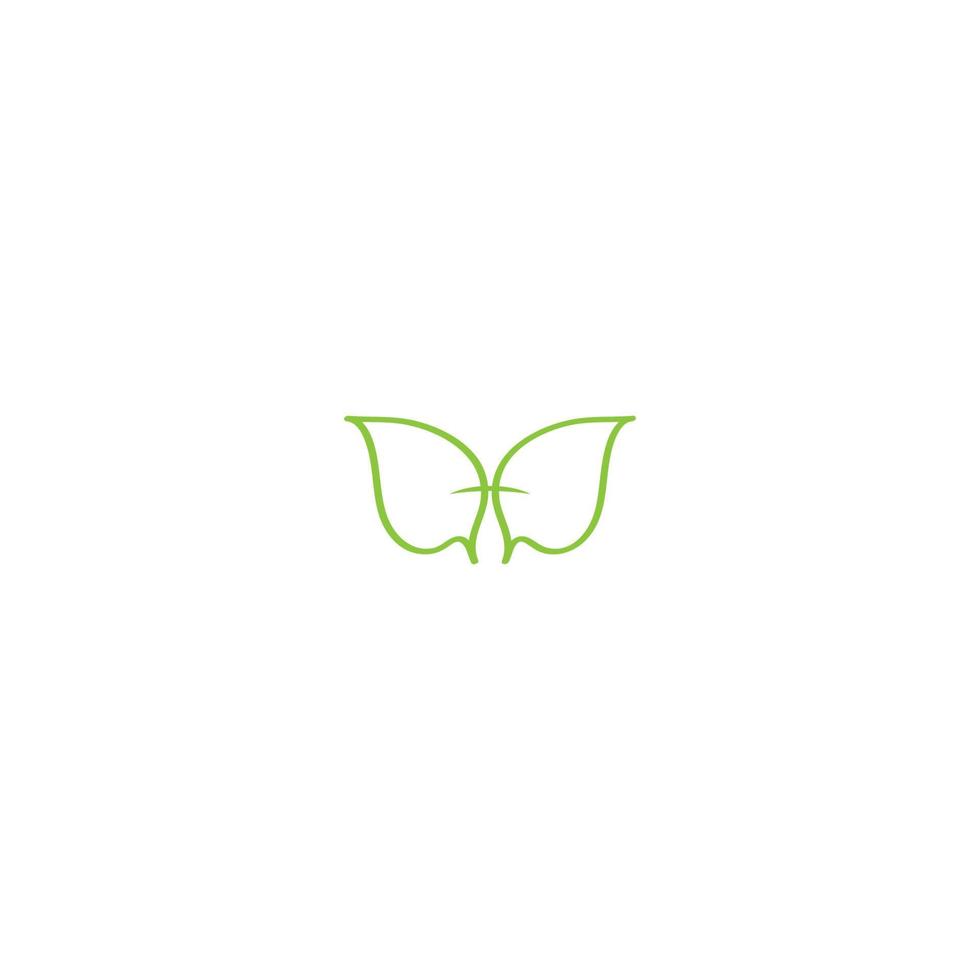 Blatt-Symbol-Vektor-Illustration-design vektor