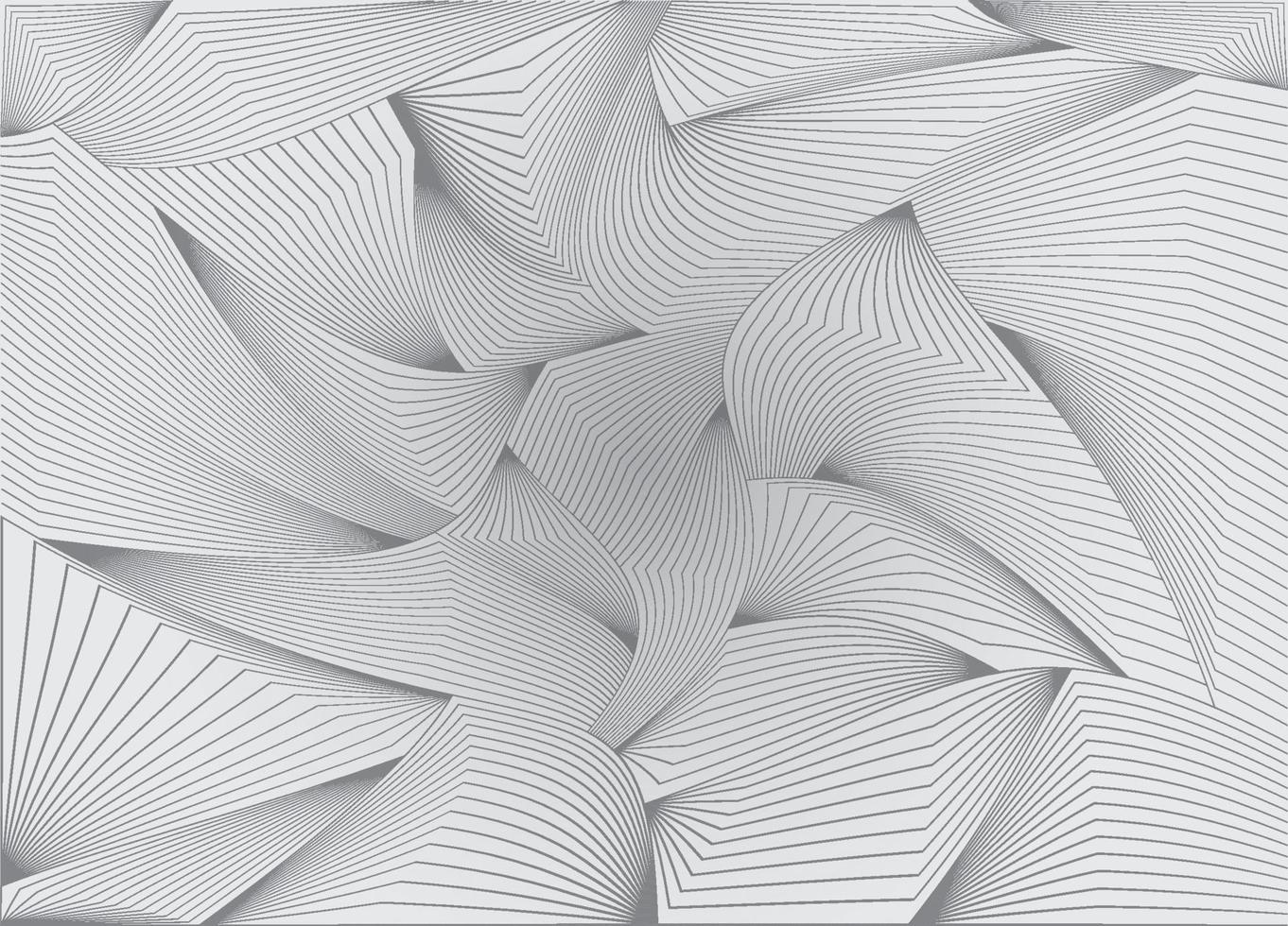 überlappende geometrische Linien Hintergrund für kreatives kreatives Grafikdesign. vektor