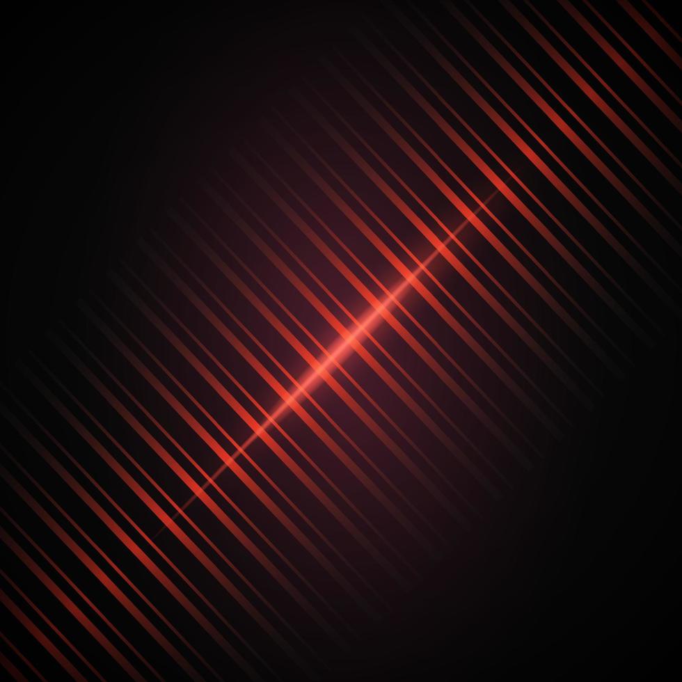 trendige abstrakte rote Linien entwerfen Mustervektor. glänzende rote Linien formen Muster vektor