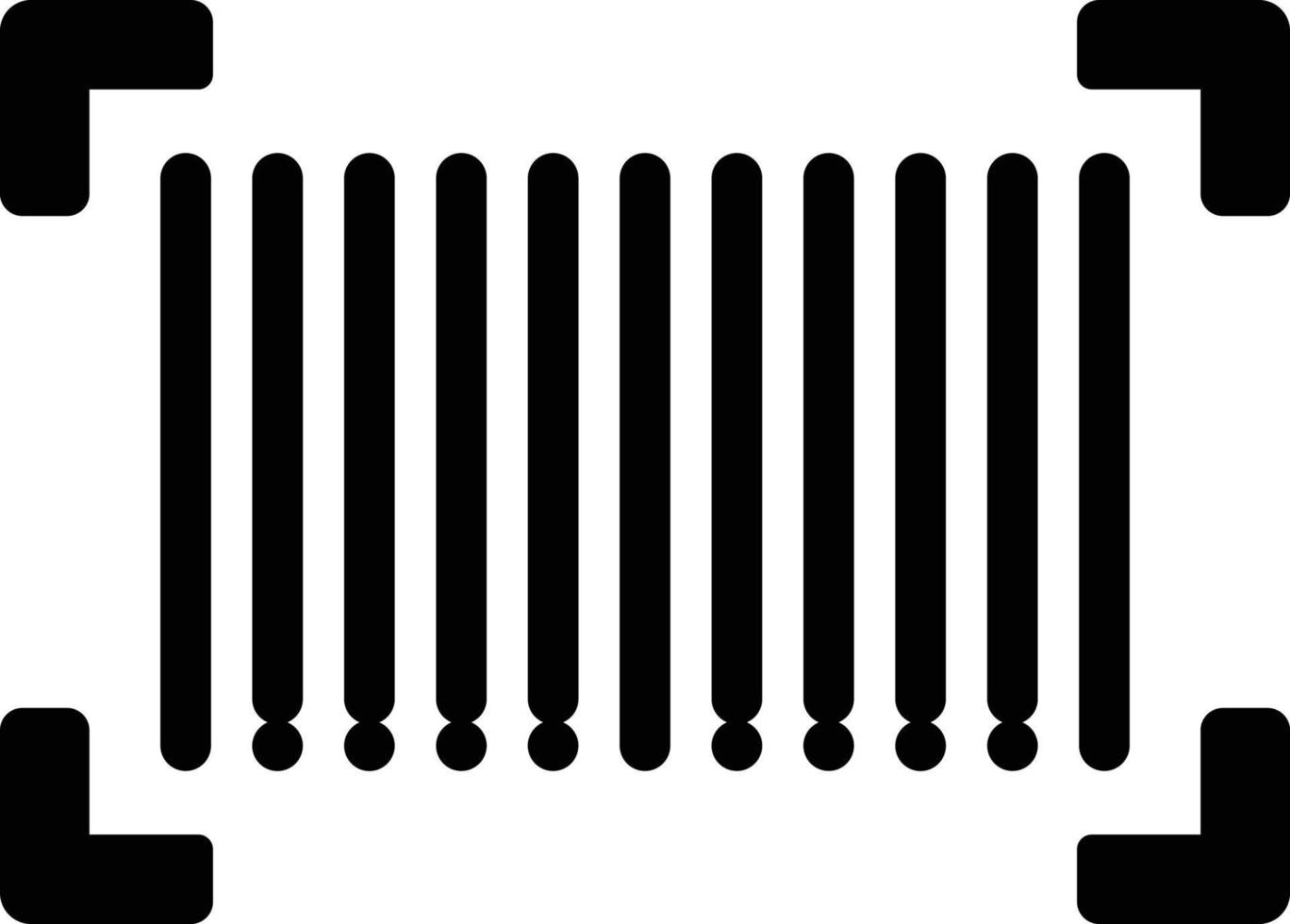 Barcode-Symbolstil vektor