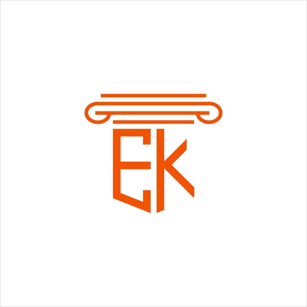 e-buchstabe logo kreatives design mit vektorgrafik vektor