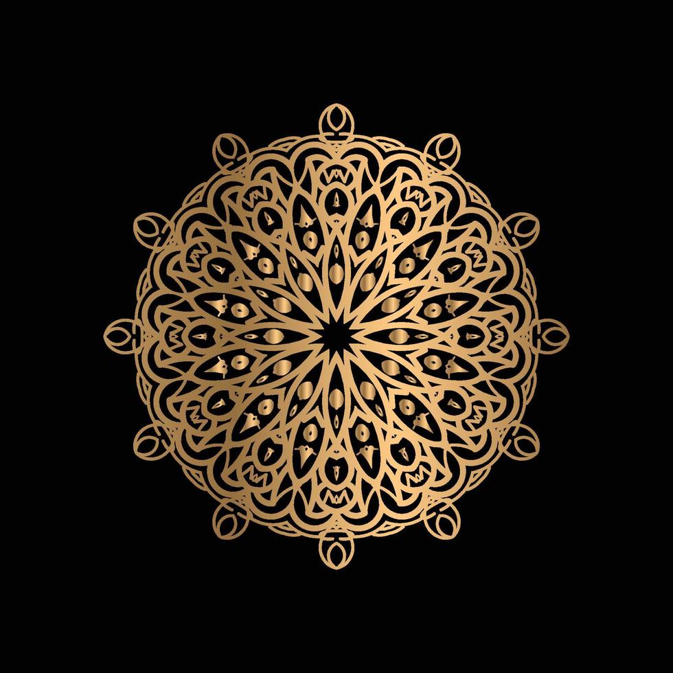mandala blomma konst logotyp bakgrundsdesign vektor