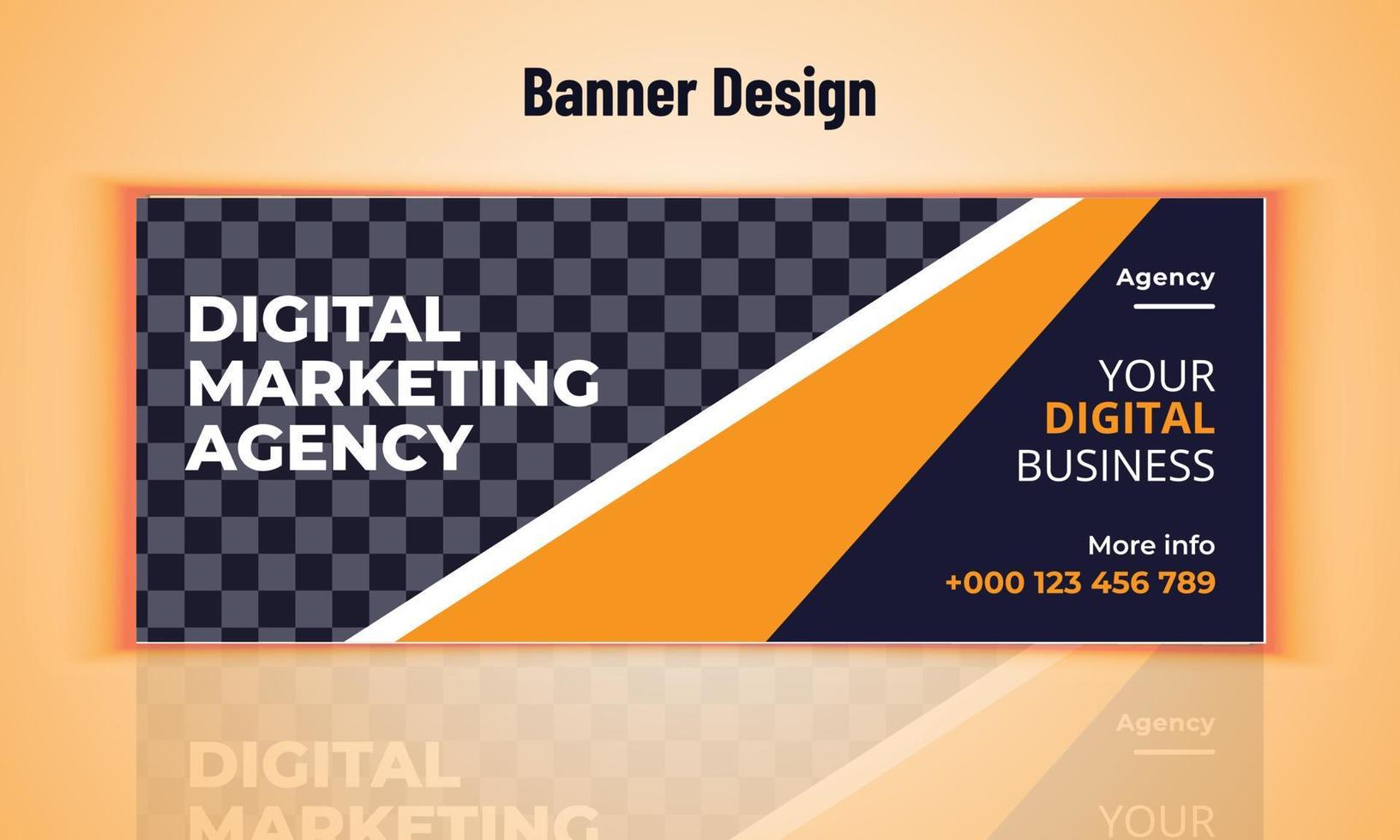 Business-Banner-Design-Vektor-Vorlage. modernes Layout-Design. Firmenbanner vektor