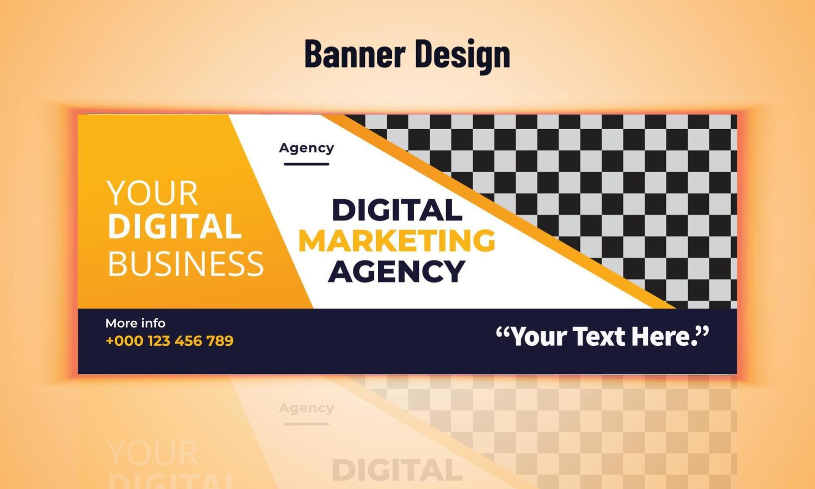 Business-Banner-Design-Vektor-Vorlage. modernes Layout-Design. Firmenbanner vektor