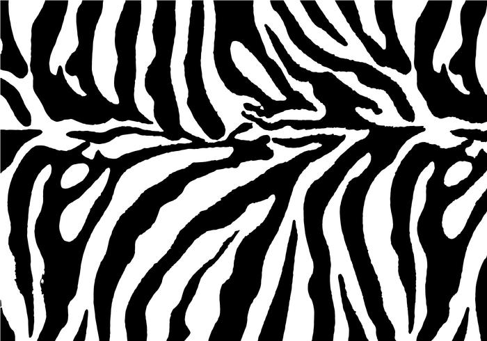 Gratis Zebra Print Bakgrund Vector