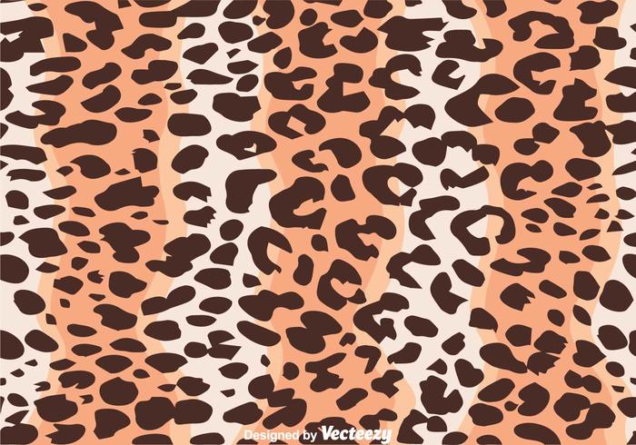Leopard Nahtloses Muster vektor