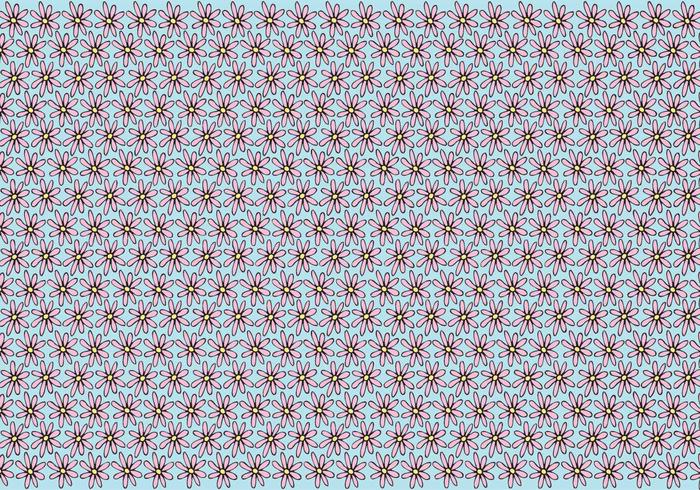 Kostenlose Girly Patterns Vektor Hintergrund