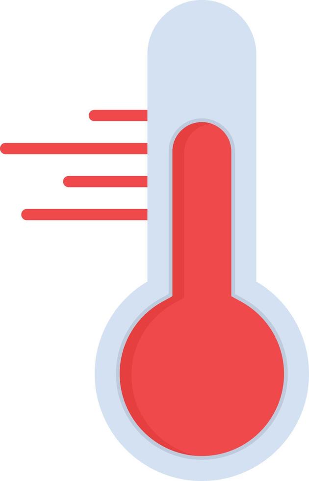 Thermometer flaches Symbol vektor