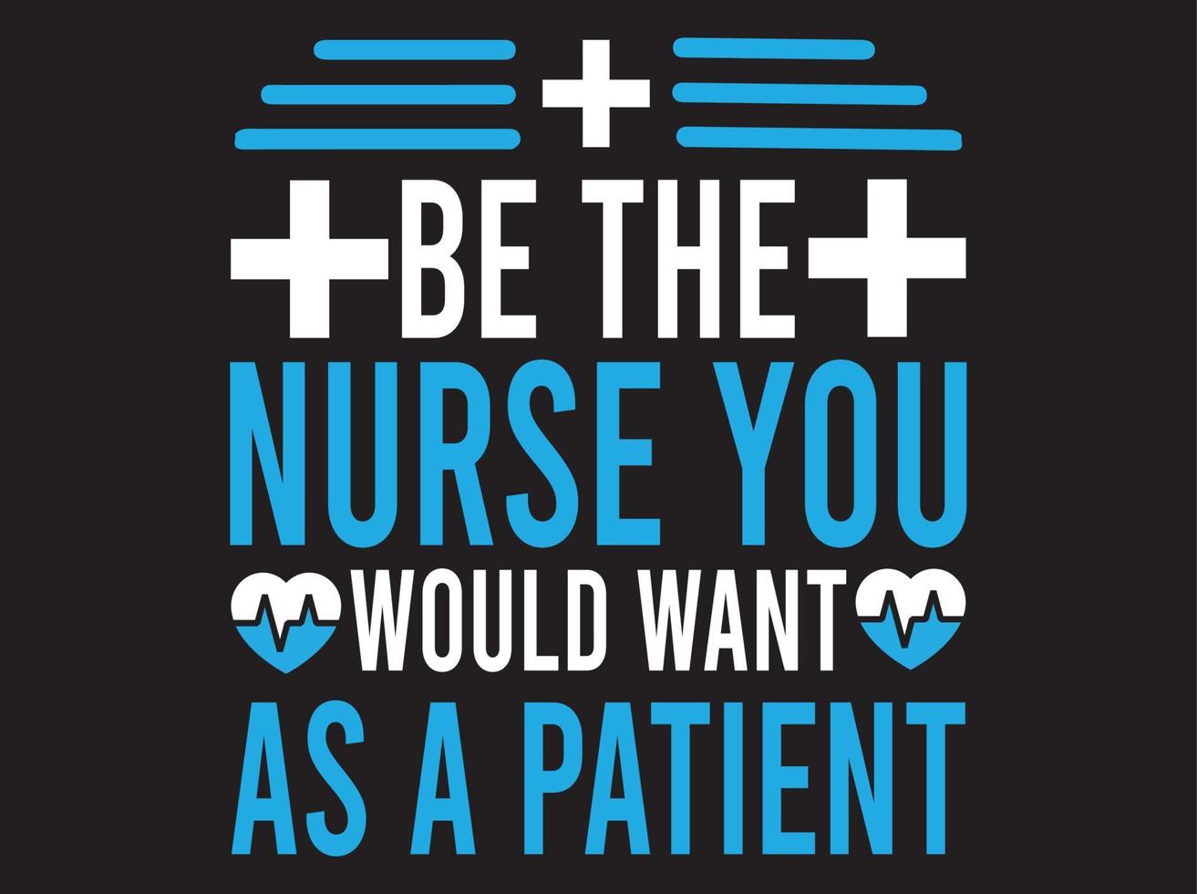 sjuksköterska t-shirt design vektor fil