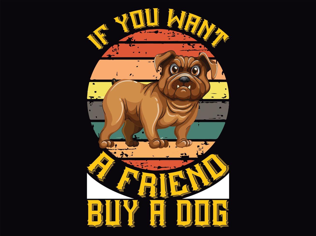 hund t-shirt design vektor fil