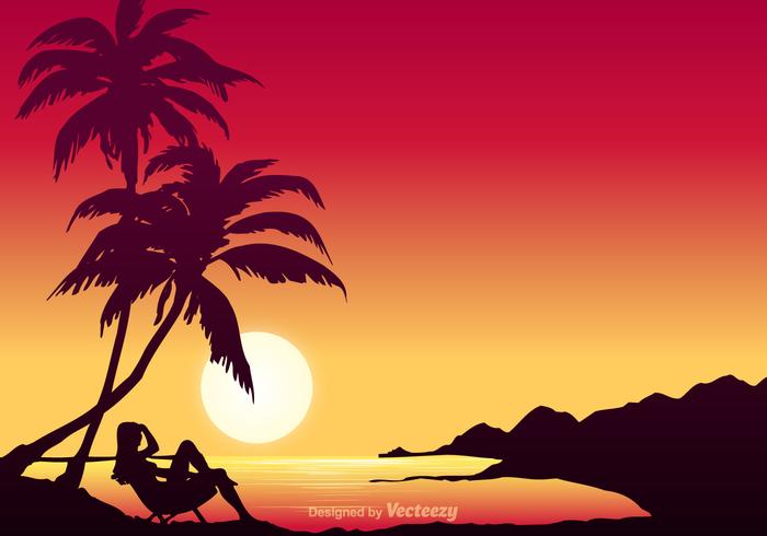 Gratis Hawaiian Vector Bakgrund