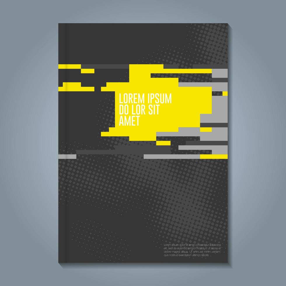 abstrakter minimaler geometrischer Linienhintergrund für Geschäft Jahresbericht Buchcover Broschüre Flyer Poster vektor