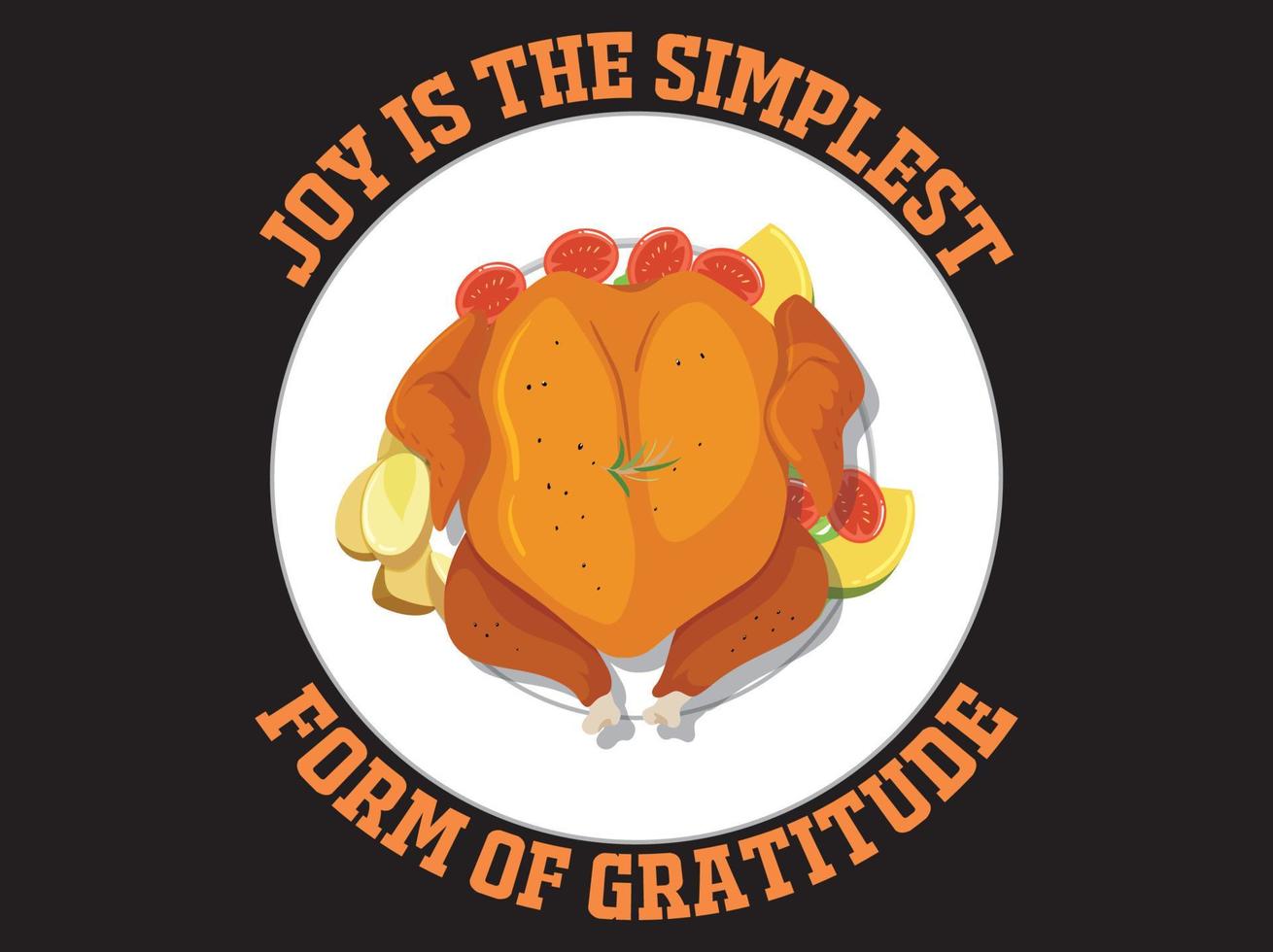 Thanksgiving-T-Shirt-Design-Vektordatei vektor