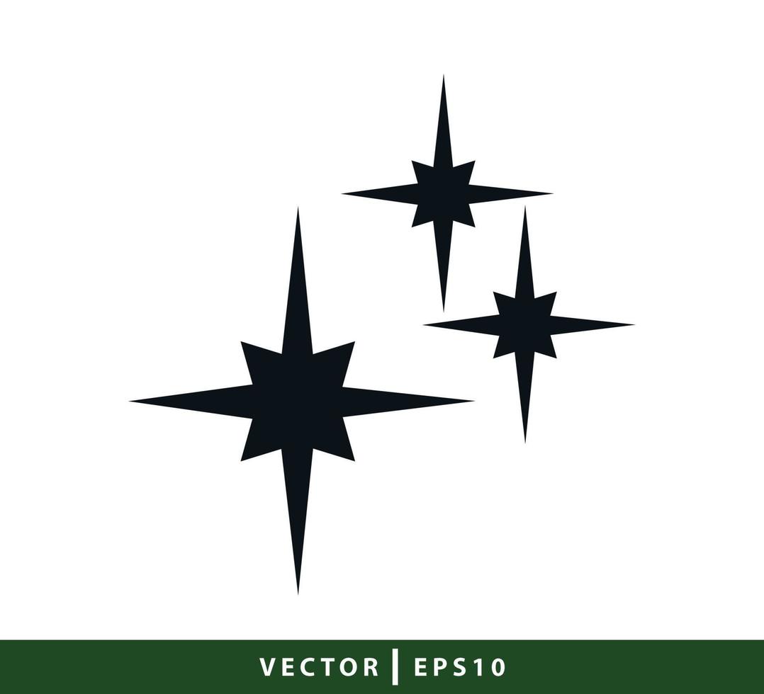 gnistra ikon platt stil illustration vektor